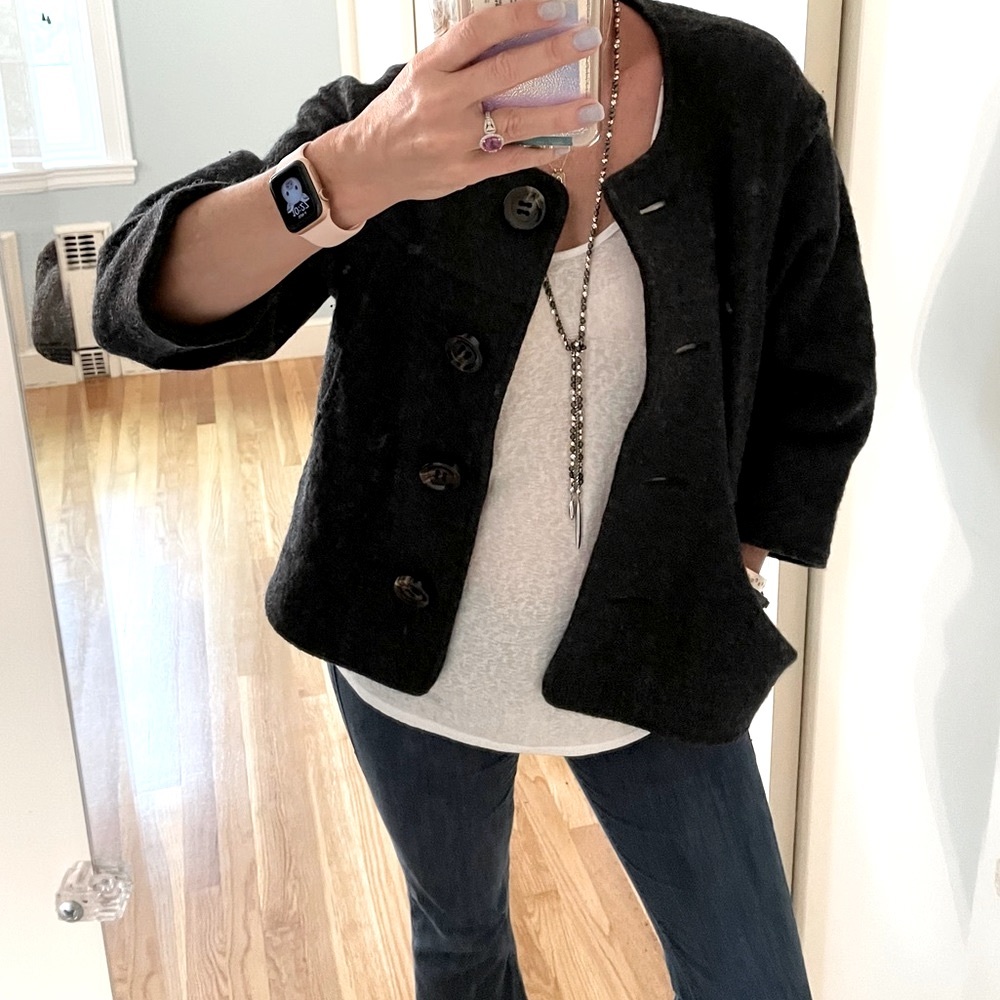 Talbots Collection Boiled Wool Jacket – Merino Wo… - image 2